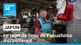 Japon : le rejet de l'eau de Fukushima a commencé, la Chine renforce ses restrictions • FRANCE 24