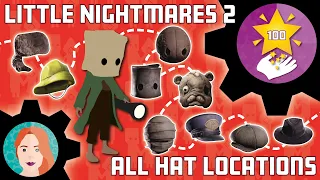 All Hat Locations | LITTLE NIGHTMARES 2 Walkthrough *With Timestamps*