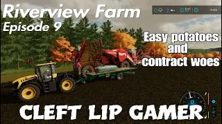 FS22 PS4 - Easy potatoes and contract woes - Riverview Farm - Episode 9 - Farming Simulator 22