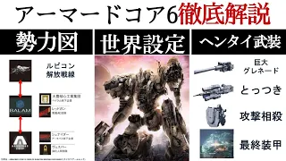 アーマードコアVIがもっと楽しめる！絶対に知っておくべき世界設定・用語集33選｜ARMORED CORE VI FIRES OF RUBICON解説・考察