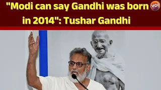 Tushar Gandhi, great grandson of Mahatma Gandhi speaks exclusively to Vibes of India.