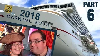 Carnival Breeze Cruise Vlog 2018 - Part 6: Lights Camera Interaction, Mega Deck Party - ParoDeeJay