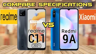 Realme C11 2021 Vs Xiaomi Redmi 9A || Hp 1 jutaan Terbaik 2022