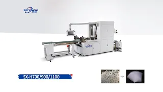 SX H Hamburger Paper Cutting Machine (2 rolls feeding)