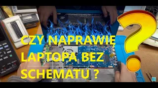 Czy naprawię laptopa bez schematu ? Laptop Widza ASUS TP410 Dalsze losy.