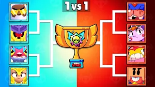 Who is The Best OLYMPUS or MONSTER Brawler? | Brawl Stars Tournament