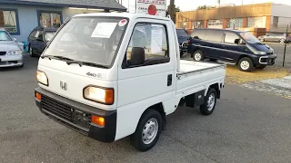 Honda Acty 1993 SDX 4x4 видео для любителей JDM