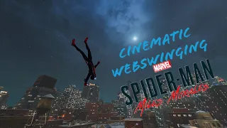 Starboy - The Weekend Ft. Daft Punk | Cinematic Webswinging (Spiderman Miles - Morales)