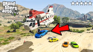 GTA 5: STEALING SUPERCARS IN HELICOPTER (HINDI GAMEPLAY)