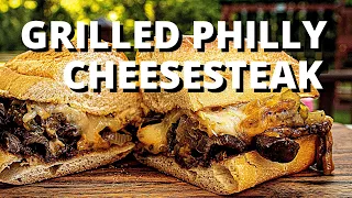 How to Grill a Cheesesteak | Remaking the Classic Philly Cheese Steak Hoagie Holy Grail BBQ Style
