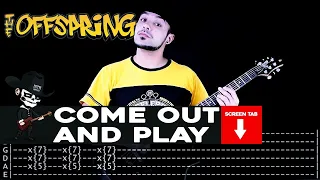 【THE OFFSPRING】[ Come Out And Play ] cover by Masuka | LESSON | GUITAR TAB