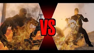 Terminator VS Ghost Rider - Ultimate Battle (GTA 5)