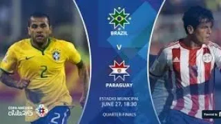 COPAAMERICA  QF | BRAZIL VS PARAGUAY 0-0(4-3PENS) spanish commentry. 28/6/19