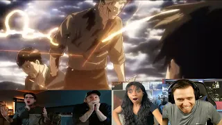 Attack on Titan 2x6 - Warrior - Reaction Compilation - Part 2