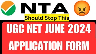 UGC NET 2024 APPLICATION FORM | NTA UGC NET UPDATE