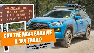 RAV4 Weekend Off-Road: MONACHE MEADOWS 4x4 TRAIL (Inyo National Forest)