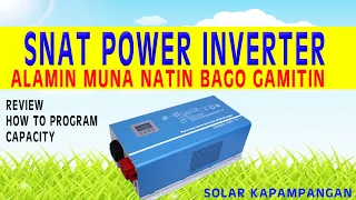 SNAT POWER INVERTER TUTORIAL (TAGALOG)