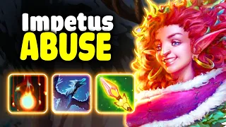 Impetus ABUSE Fast Atk Speed Far Atk Range | Dota 2 Ability Draft