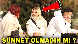 KIZLARIN YANINDA SÜNNET OLMAK - ABSÜRT KOMİK KIZ TAVLAMAK