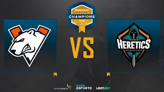 [RU] Heretics vs Virtus.pro | Map 2: Inferno | European Champions Cup