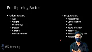 Local Anesthesia Toxicity - Predisposing Factors