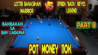 (P8) EFREN  BATA  REYES  VS  LESTER BANASIHAN I RACE-20 I BAY LAGUNA  I POT MONEY 110K