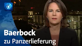 Baerbock zu Panzerlieferungen an Ukraine | Anne Will