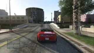 GTA 5 Funny Stunts :: Crazy Car Crash and Jumping out a Car