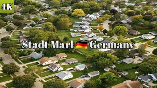Stadt Marl | Walking Tour | 4K-HDR(60fps) | Germany | 2024