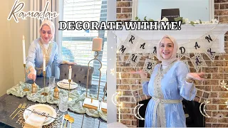 DECORATE WITH ME FOR RAMADAN! | Ramadan 2024 Prep