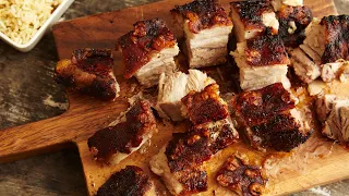 Hrskav i sočan svinjski trbuh iz rerne(Crispy tender pork belly from the oven) *My way*