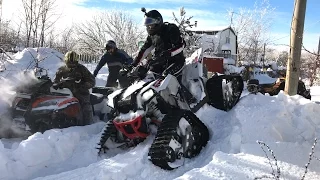 WHAT CAN TRACK on ATV POLARIS SCRAMBLER 1000 and 850?