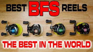 6 BEST BFS REELS in the World I Will Never Get Rid Of - Ultra Finesse Fishing At It's Finest
