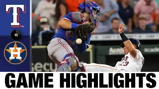 Rangers vs. Astros Game Highlights (7/24/21) | MLB Highlights