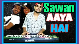 || Mohabbat barsa dena tu  Sawan Aaaya Hai || Unplugged  piano Cover Song || { Aashis Raj }