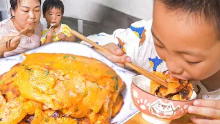 Tomato cakes are popular with children