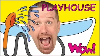 Playhouse for Children + MORE Short English Stories for Kids | Steve and Maggie from Wow English TV