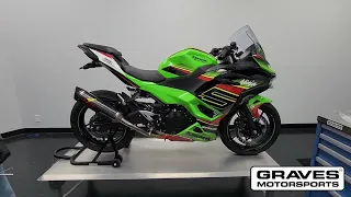 Kawasaki Ninja 500 / Ninja 400  Slip-on Exhaust Installation