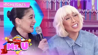 Vice Ganda jokes about Anne's lip sync of "Uhaw" | It's Showtime Mini Miss U