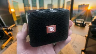 Portable Wireless Speaker Model TG-166 SD Card/FM Radio/USB Long Life Battery With Microphone