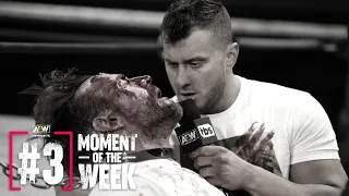 GRAPHIC WARNING: MJF Guts CM Punk Ahead of Their Match at Revolution | AEW Dynamite, 3/2/22