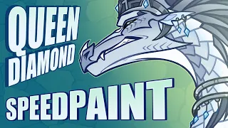 #63 - Queen Diamond | WoF Headshot-A-Day | Speedpaint