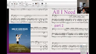 Arranging "All I Need" (Songs of Jacob Collier) Part 2/4