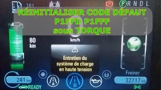 Expériences Volt by  Ampera Code Défaut Reset