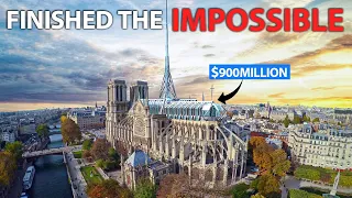 Restoration UPDATE of The New Notre Dame – Unveiling in 2024