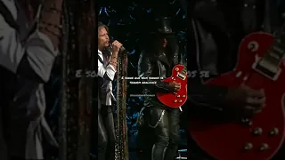 Steven Tyler, Slash - Dream On #shorts #steventyler #slash #dreamon #anos70 #aerosmith #rock