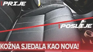 KOŽNA SJEDALA KAO NOVA! Dubinsko pranje automobila