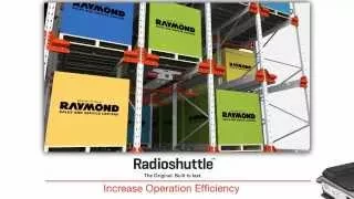 RadioShuttle High Density Pallet Storage System | Brought to you by Raymond