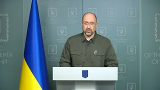 26.02.2022 Брифінг Прем’єр-міністра України Дениса Шмигаля