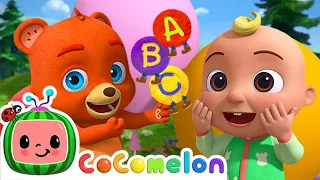 ABC Song with Balloons Baby Animals | CoComelon Animal Time Nursery Rhymes for Kids
